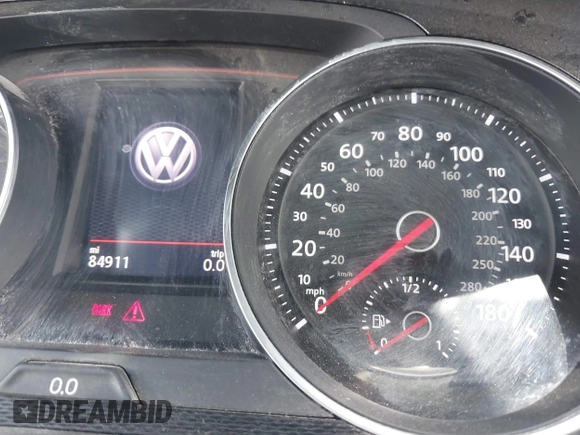 2017 Volkswagen GTI S with VIN 3VW547AU7HM076793, listed as a IAAI auction lot 41941032 with 84,911 mi miles and . Bid and sale history available at DreamBid. Image 16.