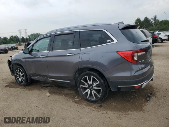 2019 Honda Pilot Elite with VIN 5FNYF6H01KB008279, listed as a Copart auction lot 60553065 with 132,711 mi miles and Salvage title. Bid and sale history available at DreamBid. Image 2.