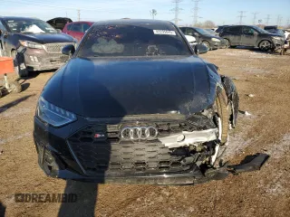 2021 Audi S4 Premium Plus with VIN WAUB4AF44MA027812, listed as a Copart auction lot 42295045 with 0 mi miles and Salvage Title. Bid and sale history available at carsss.com. Image 5.