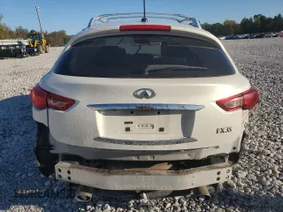 2010 Infiniti FX with VIN JN8AS1MU2AM802758, listed as a Copart auction lot 75509034 with Not Provided miles and Salvage Title. Bid and sale history available at DreamBid. Image 6.