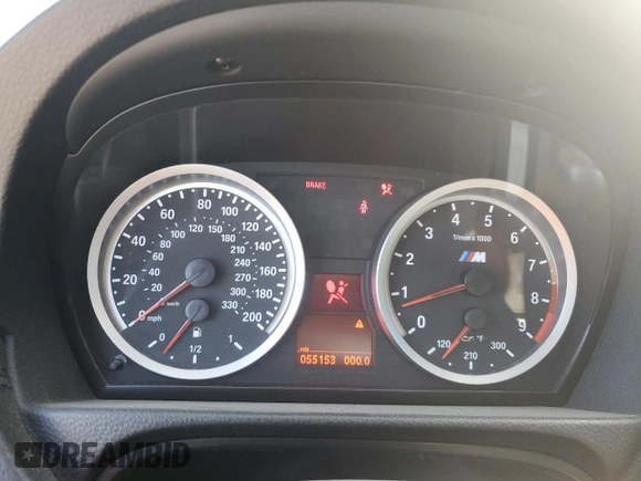 2011 BMW M3 with VIN WBSKG9C5XBE369317, listed as a Copart auction lot 66617474 with 55,153 mi miles and Salvage Title. Bid and sale history available at carsss.com. Image 9.