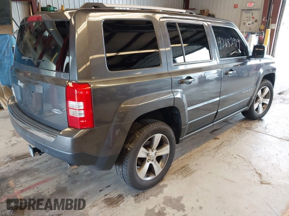 2016 Jeep Patriot Latitude with VIN 1C4NJRFB4GD804403, listed as a IAAI auction lot 42682919 with 105,360 mi miles and . Bid and sale history available at DreamBid. Image 4.