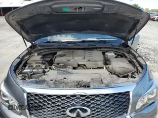 2017 Infiniti QX80 with VIN JN8AZ2NF5H9642681, listed as a Copart auction lot 71200704 with 132,250 mi miles and Salvage Title. Bid and sale history available at carsss.com. Image 11.