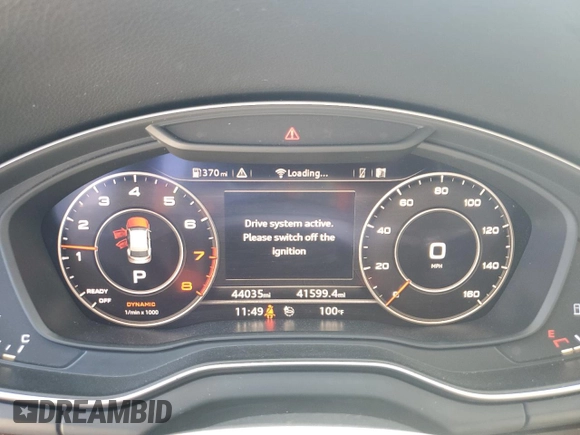 2018 Audi Q5 Premium Plus with VIN WA1BNAFY8J2072447, listed as a Copart auction lot 64939895 with 44,035 mi miles and Salvage title. Bid and sale history available at DreamBid. Image 9.