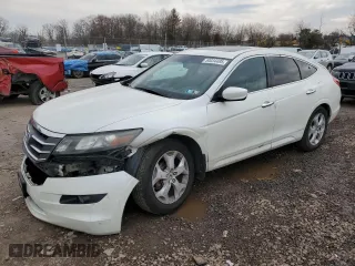 2012 Honda Crosstour EX-L with VIN 5J6TF2H52CL006872, listed as a Copart auction lot 50034485 with 165,608 mi miles and Salvage Title. Bid and sale history available at carsss.com. Image 1.