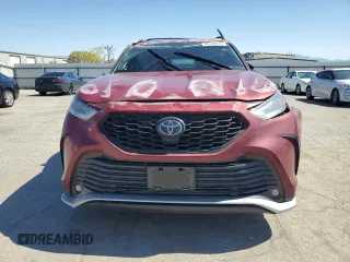 2022 Toyota Highlander XSE with VIN 5TDJZRAH3NS125517, listed as a Copart auction lot 49739915 with 48,941 mi miles and Salvage title. Bid and sale history available at DreamBid. Image 5.