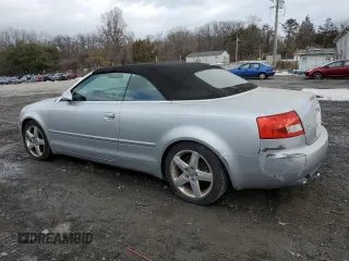 2003 Audi A4 3.0L with VIN WAUAT48H93K014420, listed as a Copart auction lot 43073325 with 98,421 mi miles and Salvage Title. Bid and sale history available at carsss.com. Image 2.