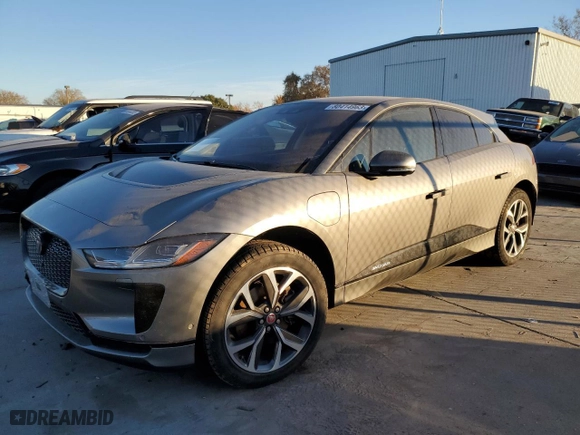 2019 Jaguar I-PACE HSE with VIN SADHD2S17K1F66198, listed as a Copart auction lot 80414963 with 0 miles. Bid and sale history available at carsss.com. Image 1.