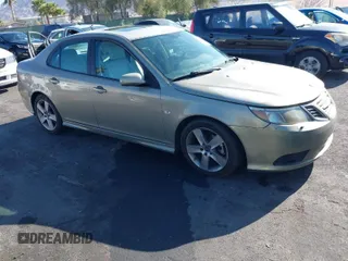2008 Saab 9-3 with VIN YS3FB49Y981111875, listed as a IAAI auction lot 42004706 with 156,070 mi miles. Bid and sale history available at carsss.com. Image 1.