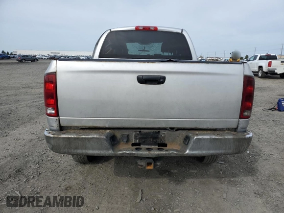 2005 Dodge 2500 SLT with VIN 3D7KS28C25G826385, listed as a Copart auction lot 51164195 with 306,388 mi miles and Salvage Title. Bid and sale history available at carsss.com. Image 6.