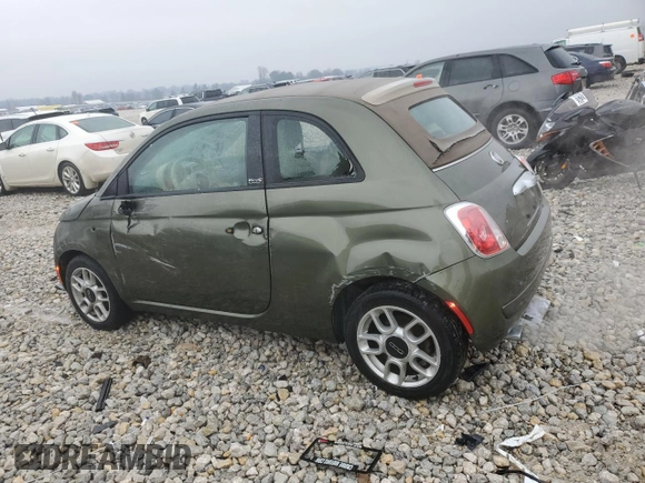 2012 FIAT 500 Pop with VIN 3C3CFFDR1CT343449, listed as a Copart auction lot 50960485 with 113,716 mi miles and Clean Title. Bid and sale history available at carsss.com. Image 2.