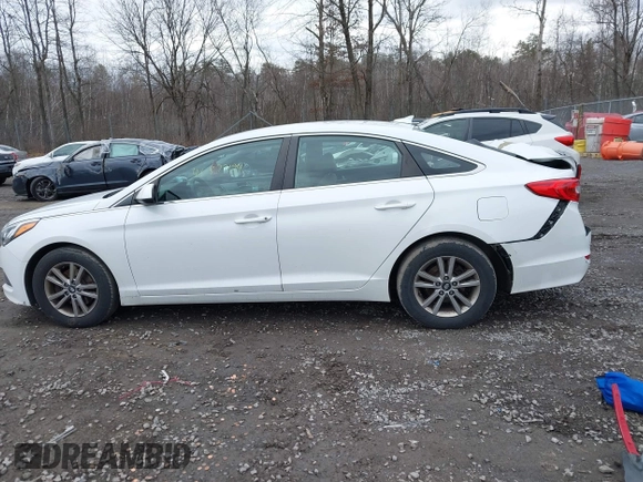 2016 Hyundai Sonata 2.4L with VIN 5NPE24AF5GH403642, listed as a IAAI auction lot 41877194 with 147,457 mi miles and . Bid and sale history available at carsss.com. Image 14.