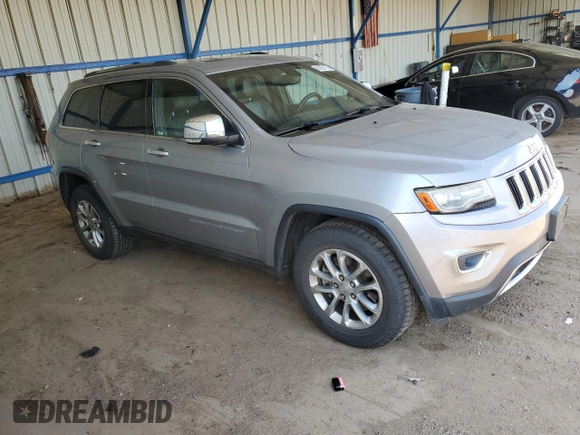 2014 Jeep Grand Cherokee Limited with VIN 1C4RJFBTXEC151819, listed as a Copart auction lot 62235175 with 139,290 mi miles and Clean title. Bid and sale history available at DreamBid. Image 4.