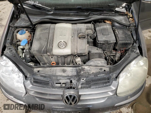 2008 Volkswagen Rabbit S with VIN WVWDB71K18W219482, listed as a Copart auction lot 45468575 with 148,340 mi miles and Salvage title. Bid and sale history available at DreamBid. Image 11.