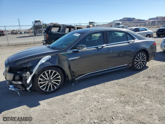 2019 Lincoln Continental Select with VIN 1LN6L9SK1K5604470, listed as a Copart auction lot 66756474 with 395,842 mi miles and Salvage Title. Bid and sale history available at carsss.com. Image 1.