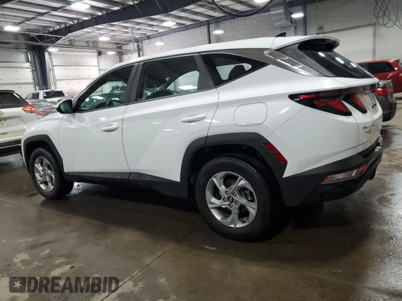 2022 Hyundai Tucson SE with VIN 5NMJACAE2NH034588, listed as a Copart auction lot 45341175 with 47,554 mi miles and Salvage Title. Bid and sale history available at carsss.com. Image 2.