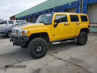 2006 Hummer H3 with VIN 5GTDN136668307121, listed as a Copart auction lot 77634484 with 202,824 mi miles and Clean Title. Bid and sale history available at carsss.com. Image 1.