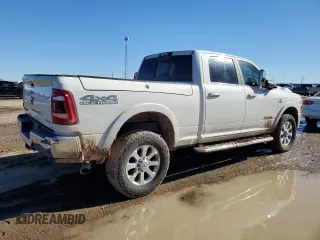 2022 Ram 2500 Laramie with VIN 3C6UR5FLXNG337467, listed as a Copart auction lot 87870895 with 87,838 mi miles and Salvage Title. Bid and sale history available at carsss.com. Image 3.