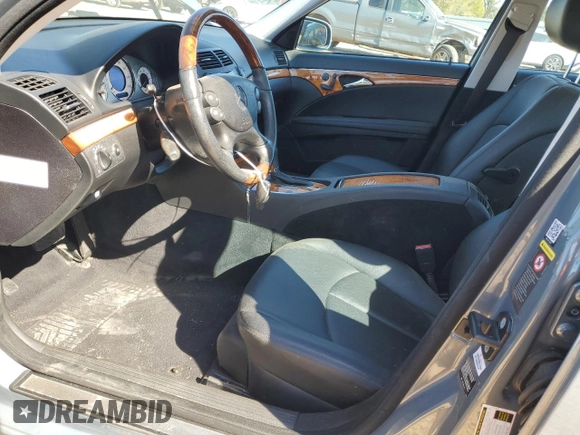 2007 Mercedes-Benz E-Class 3.5L with VIN WDBUF56X17B161312, listed as a Copart auction lot 49688565 with 100,844 mi miles and Non Repairable. Bid and sale history available at carsss.com. Image 7.