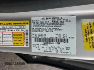 2016 Ford Fusion SE with VIN 1FA6P0HD8G5111721, listed as a Copart auction lot 64030325 with 132,770 mi miles and Salvage title. Bid and sale history available at DreamBid. Image 12.
