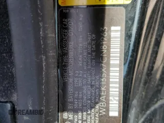 2007 BMW 6 Series 650i with VIN WBAEK135X7CN81963, listed as a Copart auction lot 73875324 with 0 mi miles and Salvage Title. Bid and sale history available at carsss.com. Image 13.