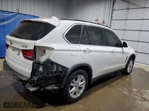 2014 BMW X5 xDrive35i z VIN 5UXKR0C5XE0K43083, wystawiony jako Copart lot #59182445 z przebiegiem 163 171 mil mil oraz Szkoda całkowita • Salvage title. Historia ofert i sprzedaży dostępna na DreamBid. Obrazek 3.