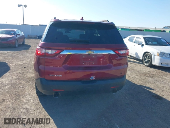 2019 Chevrolet Traverse LT with VIN 1GNERHKW9KJ261773, listed as a IAAI auction lot 41151848 with 62,824 mi miles and . Bid and sale history available at DreamBid. Image 16.