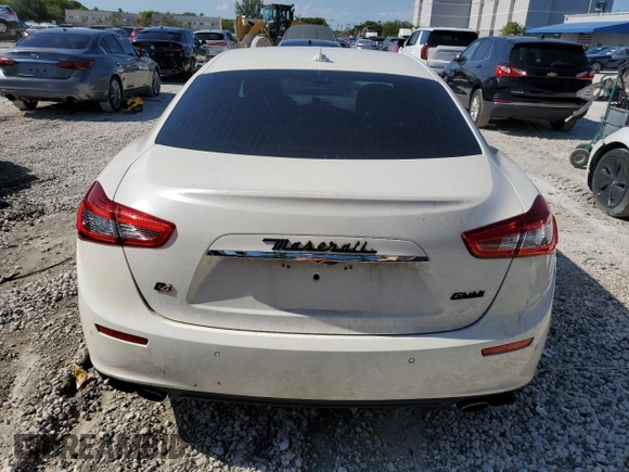 2015 Maserati Ghibli S Q4 z VIN ZAM57RTA5F1147830, wystawiony jako Copart lot #57204205 z przebiegiem 89 828 mil mil oraz Tytuł czysty. Historia ofert i sprzedaży dostępna na DreamBid. Obrazek 6.