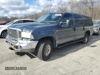 2003 Ford Excursion XLT with VIN 1FMNU41S73EB25176, listed as a Copart auction lot 79601554 with 326,945 mi miles and Salvage Title. Bid and sale history available at DreamBid. Image 1.