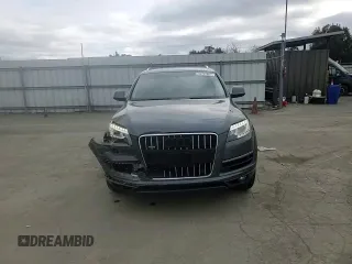 2012 Audi Q7 Premium Plus with VIN WA1LGAFE7CD007696, listed as a Copart auction lot 46757885 with 96,574 mi miles and Salvage title. Bid and sale history available at DreamBid. Image 10.