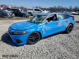 2022 Honda Civic Hatchback Sport with VIN 19XFL2H88NE021121, listed as a Copart auction lot 50721975 with 0 mi miles and Salvage Title. Bid and sale history available at carsss.com. Image 1.