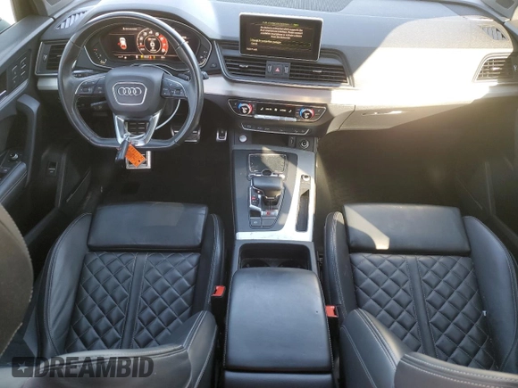 2018 Audi SQ5 Premium Plus with VIN WA1A4AFY3J2168887, listed as a Copart auction lot 42715805 with 49,306 mi miles and Salvage Title. Bid and sale history available at DreamBid. Image 8.