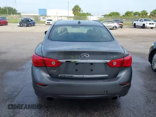 2014 Infiniti Q50 Sport with VIN JN1BV7AR5EM700230, listed as a IAAI auction lot 42445133 with 195,055 mi miles and . Bid and sale history available at DreamBid. Image 16.