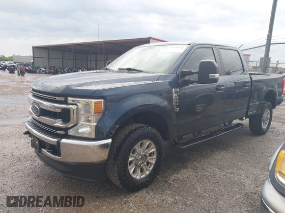 2020 Ford Super Duty F-250 SRW XL with VIN 1FT7W2BN5LED21041, listed as a IAAI auction lot 42179154 with 280,996 mi miles. Bid and sale history available at carsss.com. Image 2.