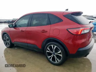 2021 Ford Escape SE with VIN 1FMCU0G67MUB31626, listed as a Copart auction lot 55965035 with 22,865 mi miles and Salvage title. Bid and sale history available at DreamBid. Image 2.