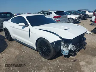 2021 Ford Mustang EcoBoost with VIN 1FA6P8TH6M5155737, listed as a IAAI auction lot 42389839 with 39,754 mi miles and . Bid and sale history available at DreamBid. Image 1.