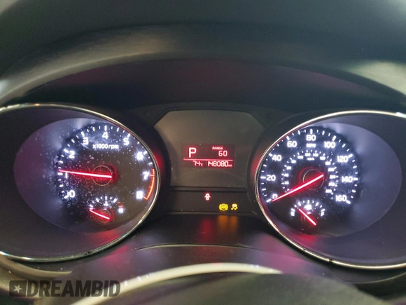 2016 Kia Sedona LX with VIN KNDMB5C13G6192227, listed as a Copart auction lot 54204705 with 148,080 mi miles and Salvage Title. Bid and sale history available at DreamBid. Image 9.