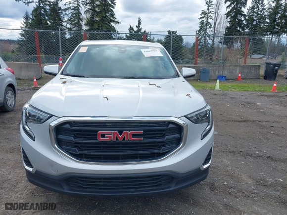 2020 GMC Terrain SLE with VIN 3GKALMEV1LL225398, listed as a IAAI auction lot 39087727 with 69,179 mi miles. Bid and sale history available at carsss.com. Image 12.
