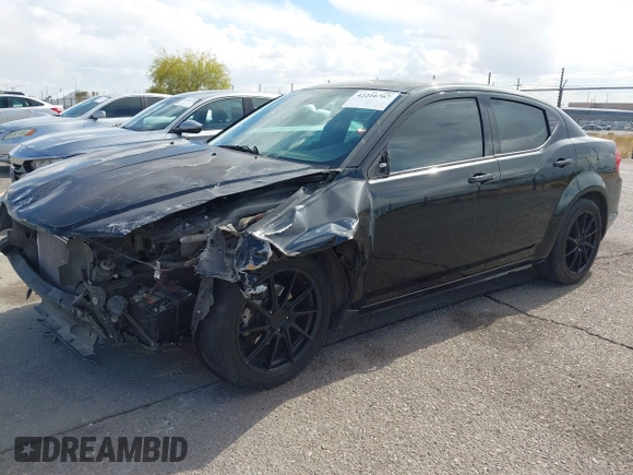 2014 Dodge Avenger SE z VIN 1C3CDZAGXEN130092, wystawiony jako IAAI lot #42216767 z przebiegiem 131 177 mil mil oraz . Historia ofert i sprzedaży dostępna na DreamBid. Obrazek 18.