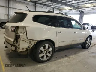 2015 Chevrolet Traverse LTZ with VIN 1GNKVJKD5FJ237352, listed as a Copart auction lot 51510075 with 153,028 mi miles and Salvage Title. Bid and sale history available at DreamBid. Image 3.