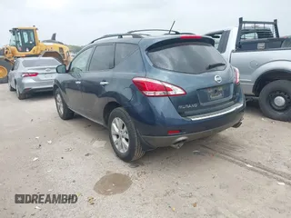 2014 Nissan Murano SL with VIN JN8AZ1MU6EW404328, listed as a IAAI auction lot 41930792 with 83,293 mi miles. Bid and sale history available at carsss.com. Image 3.