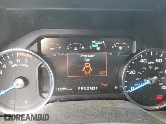 2017 Ford F-250 XLT with VIN 1FT7X2B61HEE53047, listed as a Copart auction lot 63029795 with 113,225 mi miles and Salvage title. Bid and sale history available at DreamBid. Image 9.