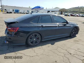 2019 Volkswagen Jetta GLI S with VIN 3VW5T7BU9KM143452, listed as a Copart auction lot 52015965 with 115,652 mi miles and Salvage title. Bid and sale history available at DreamBid. Image 3.