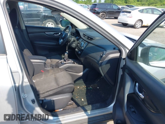 2017 Nissan Rogue S with VIN KNMAT2MV7HP552899, listed as a IAAI auction lot 42659454 with 129,620 mi miles and . Bid and sale history available at DreamBid. Image 5.