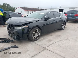 2015 Acura TLX with VIN 19UUB1F34FA012367, listed as a IAAI auction lot 41395618 with 120,786 mi miles. Bid and sale history available at carsss.com. Image 18.