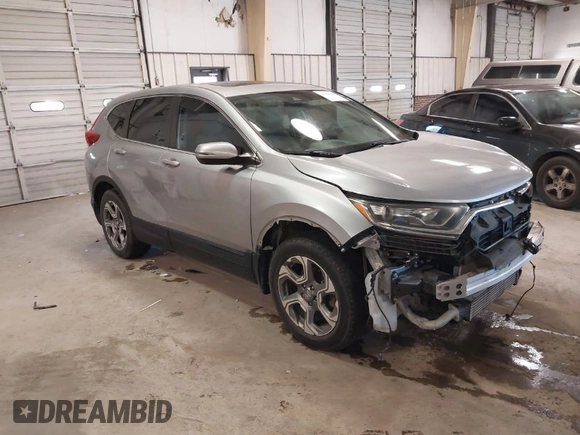 2019 Honda CR-V EX with VIN 5J6RW1H56KA004718, listed as a IAAI auction lot 41106300 with 81,420 mi miles. Bid and sale history available at carsss.com. Image 1.