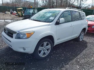 2007 Toyota RAV4 Sport with VIN JTMBD32V875108287, listed as a IAAI auction lot 41742541 with 999,999 mi miles. Bid and sale history available at carsss.com. Image 2.