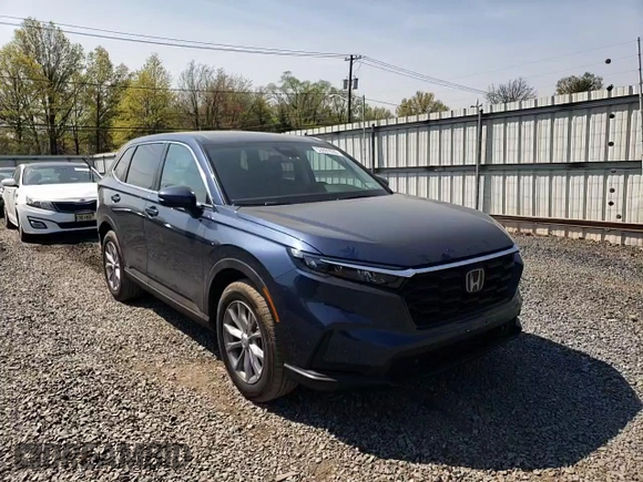2025 Honda CR-V EX-L with VIN 2HKRS4H74SH454591, listed as a Copart auction lot 53691035 with 2,448 mi miles and Salvage Title. Bid and sale history available at DreamBid. Image 14.