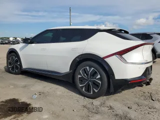 2022 Kia EV6 Wind with VIN KNDC3DLC9N5084122, listed as a Copart auction lot 72189524 with 26,099 mi miles and Salvage Title. Bid and sale history available at carsss.com. Image 2.