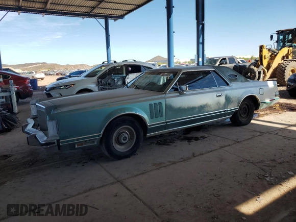 1979 Lincoln Continental with VIN 9Y89S644566, listed as a Copart auction lot 49553065 with 22,212 mi miles and Clean Title. Bid and sale history available at DreamBid. Image 1.
